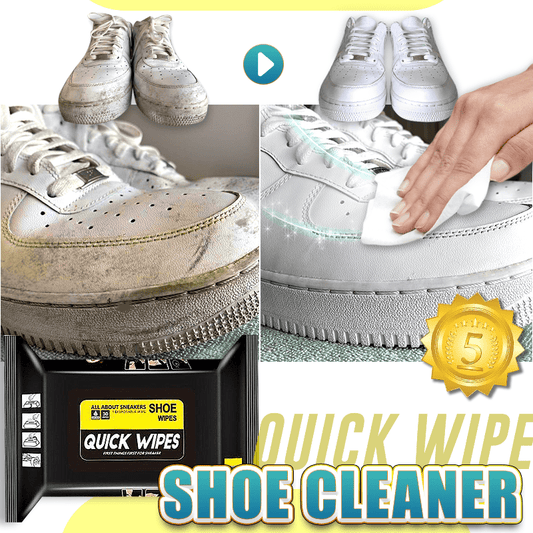 🔥Quick Wipe Shoe Sneaker Cleaner (30PCS). Allows you to wear new shoes every day.