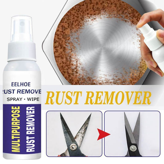 💪 Spray removedor de ferrugem potente e rápido – Sem esfregar, seguro para ferro/aço/ferragens domésticas