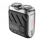 Portable Rotary Dual Ring Electric Shaver | IPX7 Waterproof & 3D Floating Heads | Wet/Dry Use & Car Charger Included