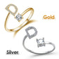 ⏳Oferta Especial por Tempo Limitado⏰Anel com Inicial "Amor" – Personalizado, ajustável e perfeito como um presente significativo para você ou para alguém especial ✨