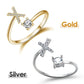 ⏳Oferta Especial por Tempo Limitado⏰Anel com Inicial "Amor" – Personalizado, ajustável e perfeito como um presente significativo para você ou para alguém especial ✨