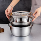 🎁Germany Multifunctional stainless steel basin💥