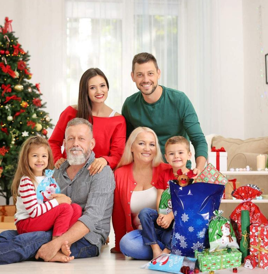 🎅🎁A melhor sacola de presente de Natal com cordão do mundo