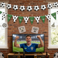 Conjunto de decoração para festa com tema de futebol