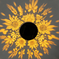 ☀️ Luminária Mandala Solar para Jardim e Pátio – Candeeiro de pé e aplique 2 em 1 – Decoração luminosa ornamental com efeito vintage – Resistente à ferrugem e durável