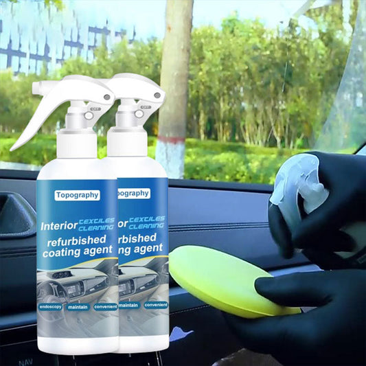 Multipurpose Car Interior Renovation Coating Adding Gloss Polish Spray