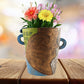 Unique Abstract Beauty Face Flower Pot