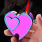 Creative Heart Shaped Gas & Electric Lighter