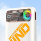 PD20W 10000mAh Portable 15W Wireless Magnetic Power Bank with Active Cooling & LED Display