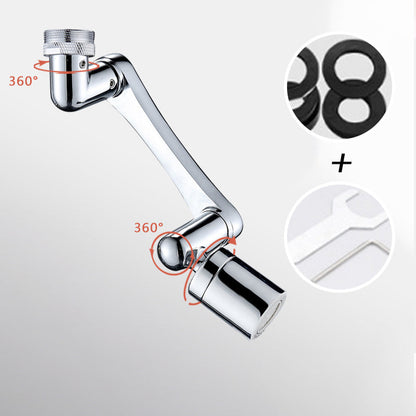 Multi-functional Splash-Proof Faucet Extender with Swivel Arm💦