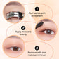 Long Lasting Curling Mini-Brush Waterproof Mascara