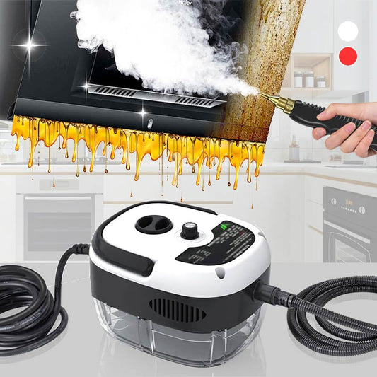 🎄Promoção de Natal🔥Limpador a vapor pressurizado portátil de alta temperatura de 2500W