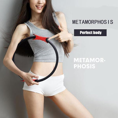 🔥 50% DE DESCONTO AGORA! 💪 Pilates Ring Fitness Trainer – Resistência ajustável, tonifica braços/pernas/núcleo e perfeito para exercícios em casa 🏋️‍♀️📦