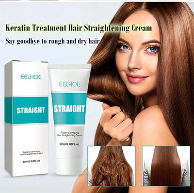 🔥2024 New Upgrade-Keratin Treatment Hair Straightening Cream