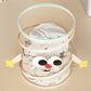 Cute Large Collapsible Mesh Laundry Basket