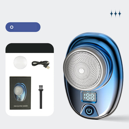 💇‍♂️ 50% DE DESCONTO! ✨ Mini barbeador elétrico – portátil, sem fio e ideal para viagens 📦✈️