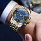 Men's Fashion Casual Multi-Function Quartz Watch