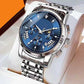 Men's Fashion Casual Multi-Function Quartz Watch