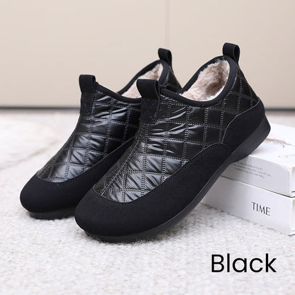 Waterproof Non-slip Cotton-Padded Slip-On Shoes