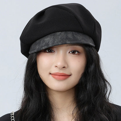 Octagonal Cloud Hat with Versatile Styling