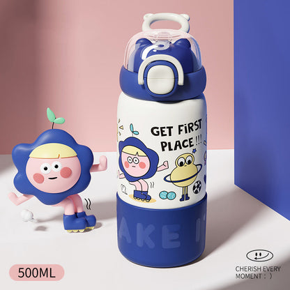 500ml Cartoon Stainless Steel Insulated Bottle