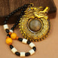Vintage Rotatable Blessing Lucky Dragon Pendant