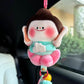 Cute Fluffy Lotus Doll Pendant