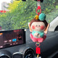 Cute Fluffy Lotus Doll Pendant