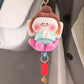 Cute Fluffy Lotus Doll Pendant