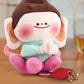 Cute Fluffy Lotus Doll Pendant