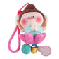 Cute Fluffy Lotus Doll Pendant