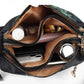 Leaf Print Lightweight Waterproof Nylon Crossbody Bag
