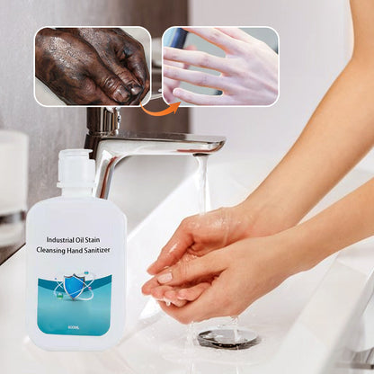 Industrial Oil Stain Cleansing Hand Sanitizer