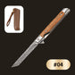 🗡️Super cool👉Folding knife with wooden handle for work, hiking & camping⛺50%~70% off for a limited time⏳