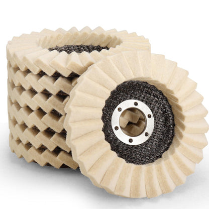 🔥Limited Time Discount 🔥Wool Felt Flap Discs Polishing Wheel