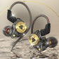 In-ear Subwoofer Wire-controlled Earphones with Mic