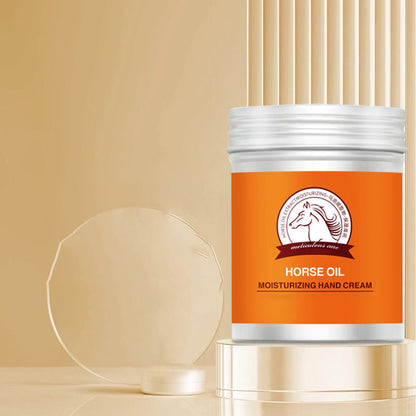 Scented Horse Oil Cream for Dry and Cracked Skin