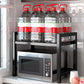 Expandable Microwave Oven Rack with Hooks