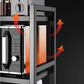 Expandable Microwave Oven Rack with Hooks