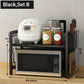 Expandable Microwave Oven Rack with Hooks