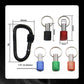 1/4-Inch Hex Shank Keychain Extension Bar Adapter