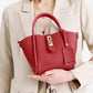 Women's Faux Leather Bucket Handbag with Strap 7 clours