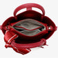 Women's Faux Leather Bucket Handbag with Strap 7 clours