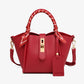 Women's Faux Leather Bucket Handbag with Strap 7 clours