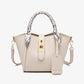 Women's Faux Leather Bucket Handbag with Strap 7 clours