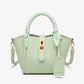 Women's Faux Leather Bucket Handbag with Strap 7 clours