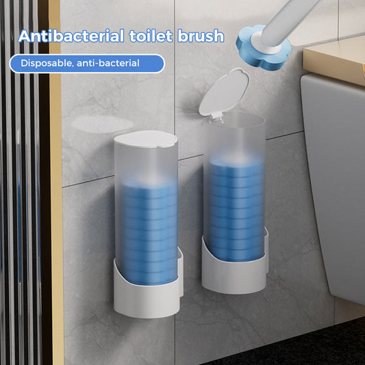😍LAST DAY SALE 50% OFF💥🔥Buy 2 get 5% off 💕Household Wall-mounted Disposable Toilet Cleaning Brush✨