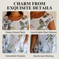 🌸Ofertas Especiais de Primavera🌸 Vestido casual estampado com bolsos