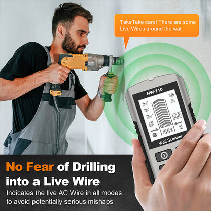 🎉 2025 New Product Offer – 49% OFF! 💯Multifunctional Handheld Metal & Wall Detector