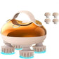 Waterproof Electric Head Massager with Adjustable Intensity